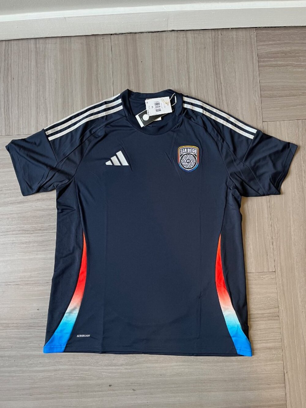 San Diego FC 2025/26 Adidas Home Jersey | Men's XL | BNWT | Inaugural Season